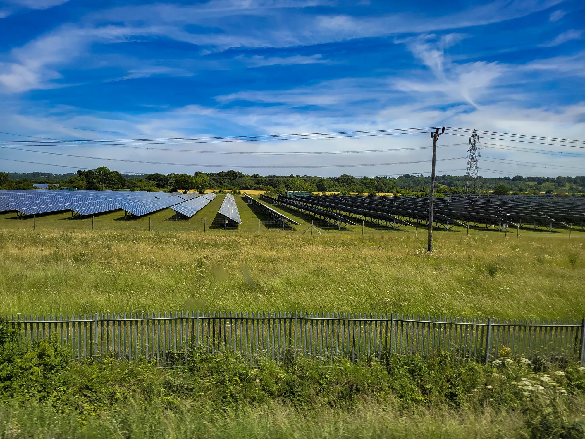 Centrale au sol et fondations photovoltaïques